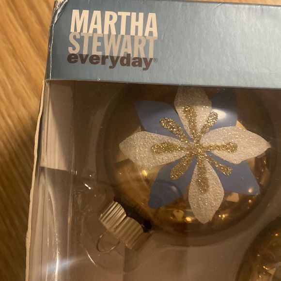 Martha Stewart Holiday Christmas Ornaments Martha Stewart 5 Pack